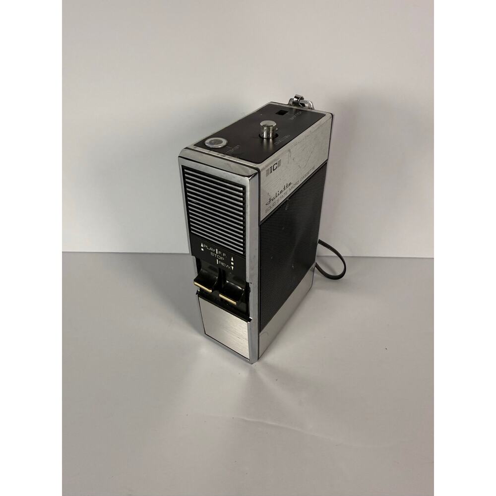 Vintage Juliette Solid State Cassette Tape Recorder Model IC 2330